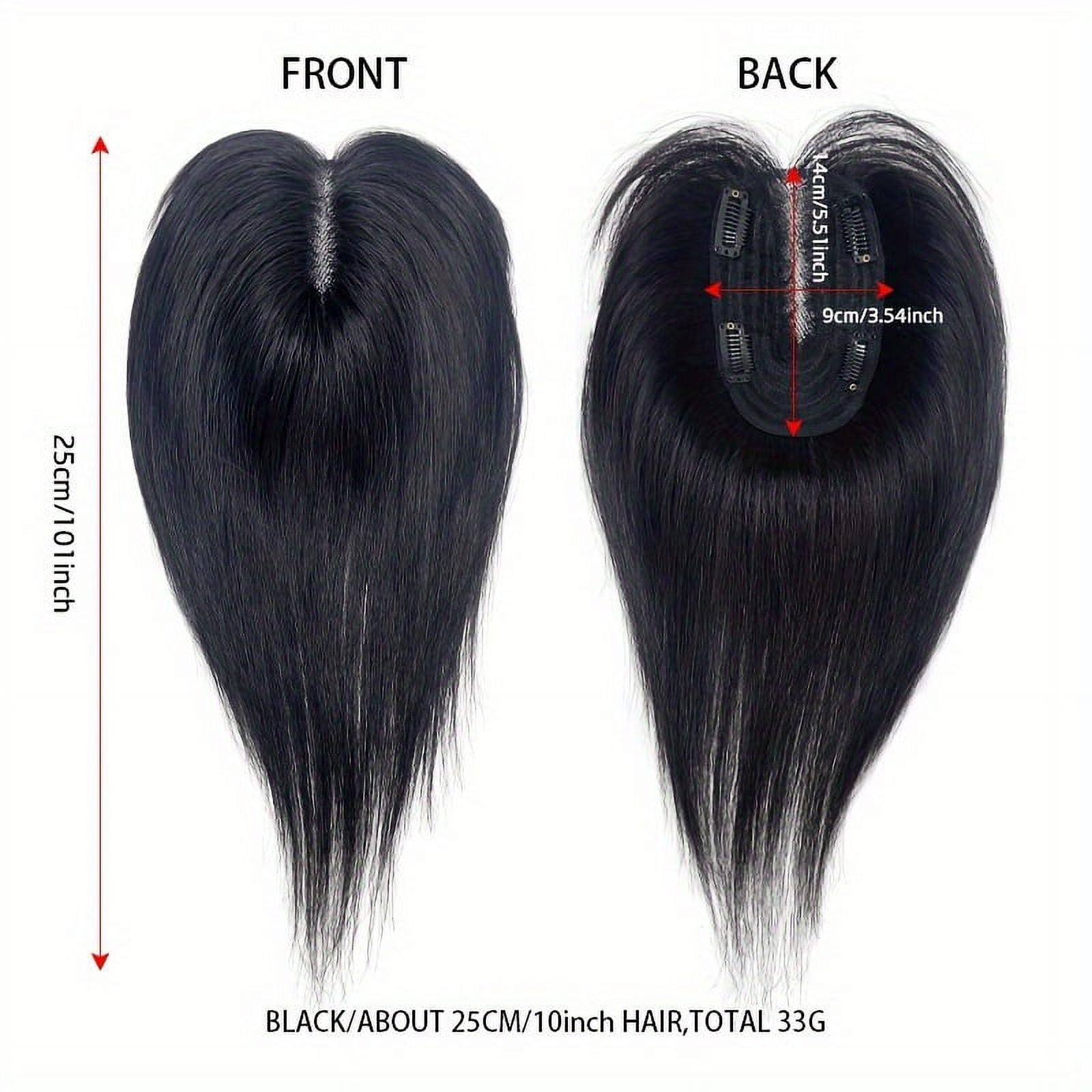 Human Hair Toppers For Women Real Human Hair Pieces With Thinning Hair