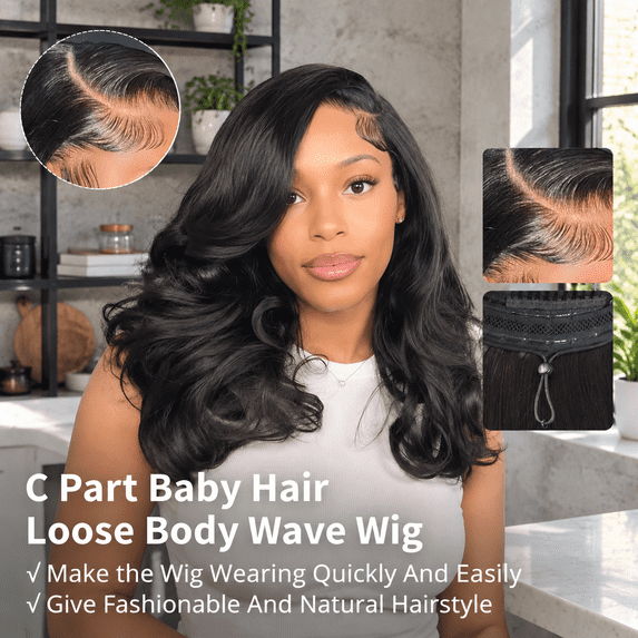 Human Hair Wig Glueless Wigs Pre Plucked Cut Bob Wear And Go Loose Body ...