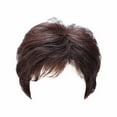 thumbnail image 1 of Human Hair Wig Women's Wig Short Hair Curly Hair Middle And Old Age Fashionable And Foreign Mother's Wig Natural And Lifelike Mother's Hair Headband Wigs, 1 of 7