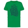 thumbnail image 1 of Human Heart Blue Ink Tee Men's -Image by Shutterstock, 1 of 2