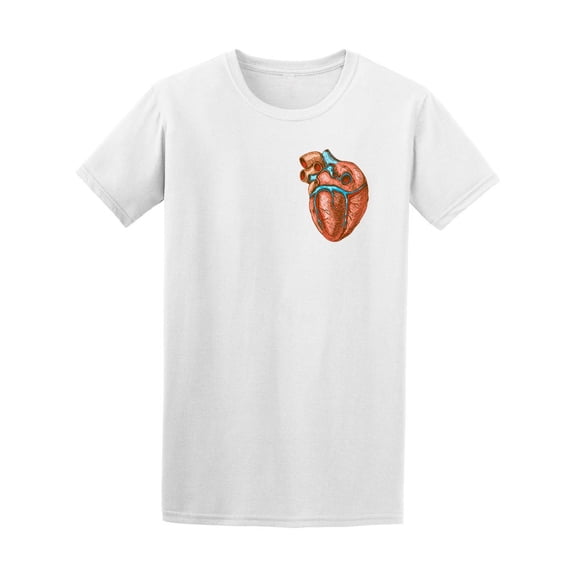 Human Heart Pocket T-Shirt Men -Image by Shutterstock, Male Small