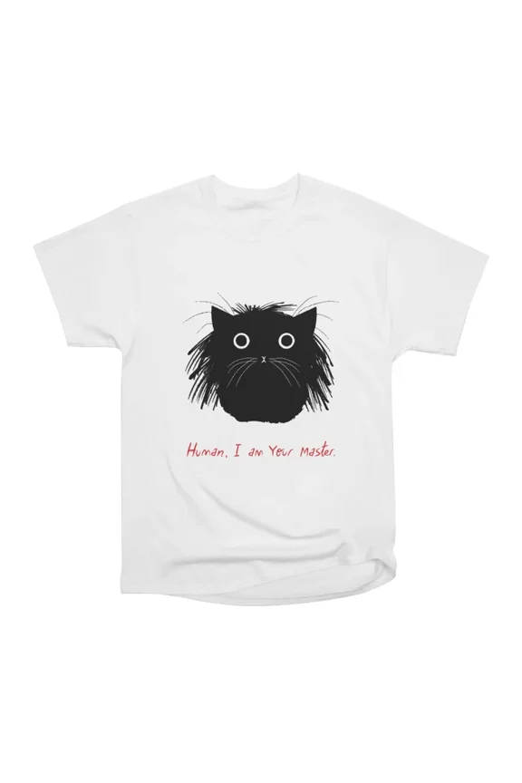 Human I am Your Master T-Shirt Tee Gift For Him Merch For Her Apparel For Friend