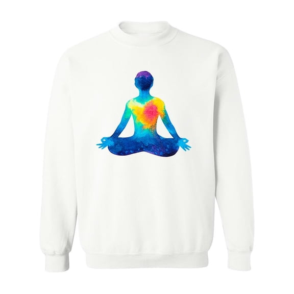 Human Lotus Sweatshirt Men -Image by Shutterstock, Male XX-Large