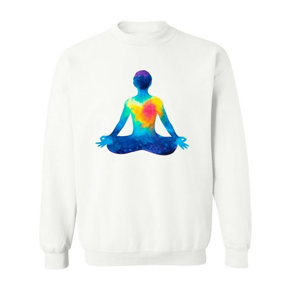 Human Lotus Sweatshirt Men -Image by Shutterstock, Male x-Large
