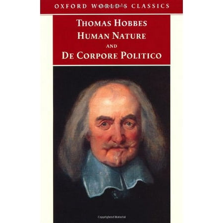 Pre-Owned The Elements of Law Natural and Politic. Part I: Human Nature; Part II: De Corpore Politico: with Three Lives: Pt. 1 (Oxford World's Classics) Paperback