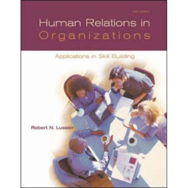 PreOwned Human Relations in Organizations Applications and Skill