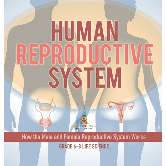 Human Reproductive System How the Male and Female Reproductive System Works Grade 6-8 Life Science, (Hardcover)