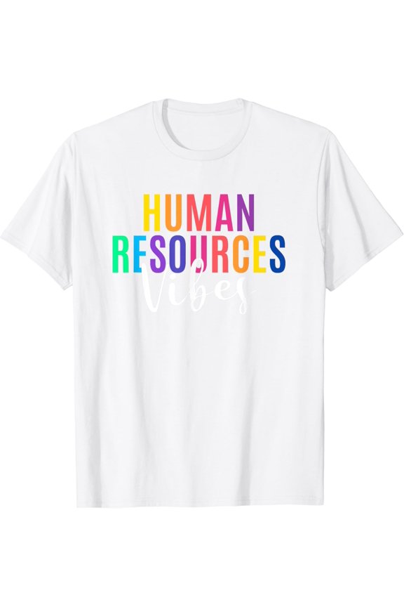 Human Resource Vibes HR Specialist HR Manager Coworker T-Shirt