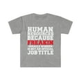 thumbnail image 1 of Human Resources Miracle Worker not a job title HR Unisex T-shirt S-3XL, 1 of 2