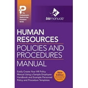 Human Resources Policies and Procedures Manual (Hardcover)