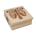 thumbnail image 1 of Human Ribcage Skeleton Bones Spooky Halloween Square Rubber Stamp Stamping Scrapbooking Crafting - Medium 1.75in, 1 of 7
