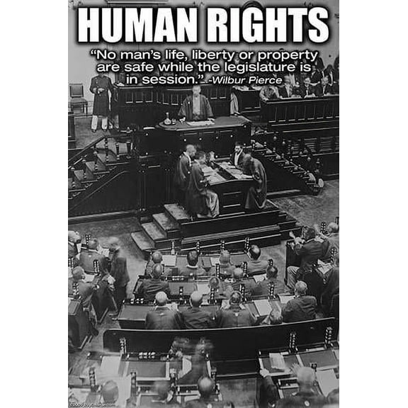 Human Rights- Fine Art Canvas Print (20" x 30")