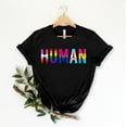 thumbnail image 1 of Human Rights Shirt, Equality Shirt, LGBTQ T-shirt, Pride Shirt, LGBTQ Pride Shirt, Human Rights Awareness Shirt, Civil Rights Shirt, Human T 1448108745, 1 of 4