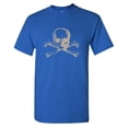 thumbnail image 1 of Human Skull Sarcastic Humor Graphic Tees Gift For Mens Novelty Funny T Shirt, 1 of 5