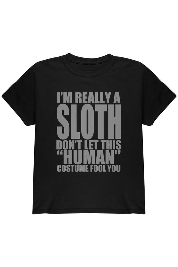 Human Sloth Costume Youth T Shirt