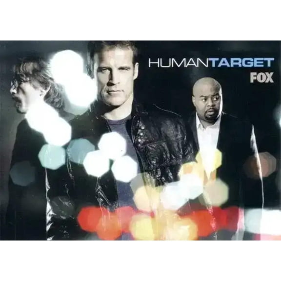 Human Target 2009 Comic-Con Fox 5x7 promo card Mark Valley Chi McBride