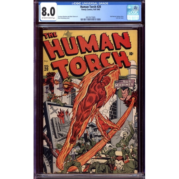 Human Torch #20 - CGC 8 Comic Book