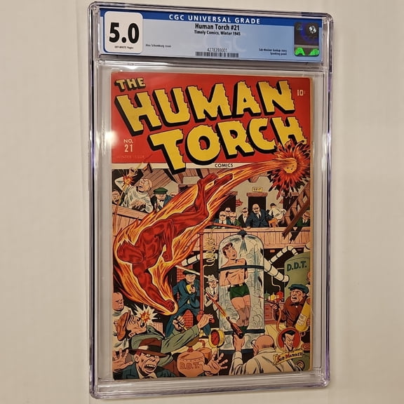 Human Torch #21 - CGC 5 Comic Book
