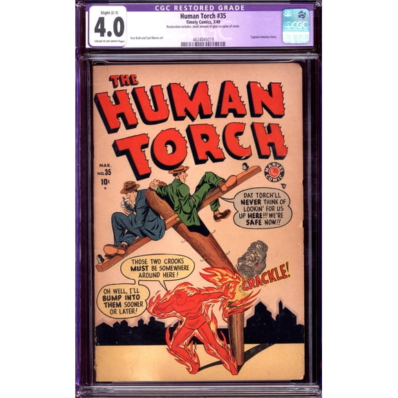 Human Torch #35 - CGC 4 Comic Book
