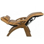 Human Touch PC-610 Omni-Motion Perfect Chair Power Walnut Zero-Gravity Recliner + Memory Foam Plus Kit - Espresso Premium Leather
