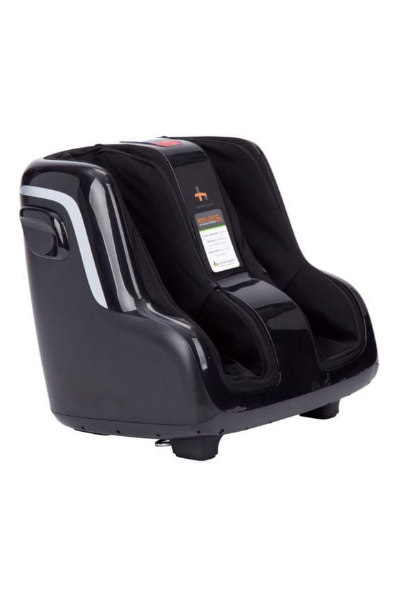 Reflex5s Foot & Calf Massager for Stress & Plantar Fasciitis Relief+Relaxation +Kneading & Compression for Circulation Support -1 Year Warranty - Adjustable Fit for Women & Men