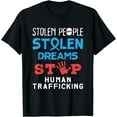 thumbnail image 1 of Human Trafficking Awareness Stolen Stop Human Trafficking T-Shirt, 1 of 4