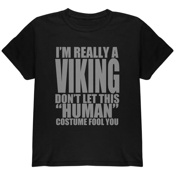 Human Viking Costume Youth T Shirt
