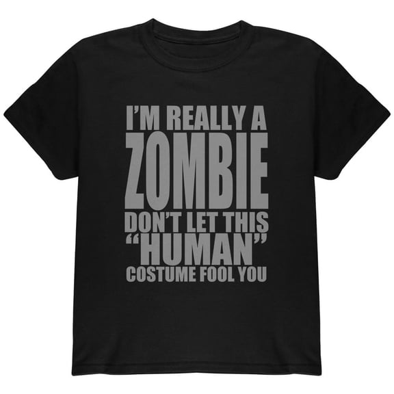 Human Zombie Costume Youth T Shirt