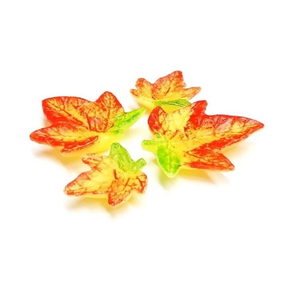 Human-i-Tees Gift Collection Decorative Floating Leaf Candles (4-Piece Set)