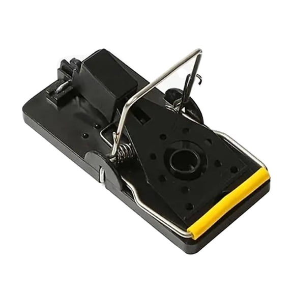 Humane Mouse Trap Reusable Easy Clean Snap Trap Indoor Outdoor Rat Trap for Home Kitchen Garden ABS Plastic Stainless Steel