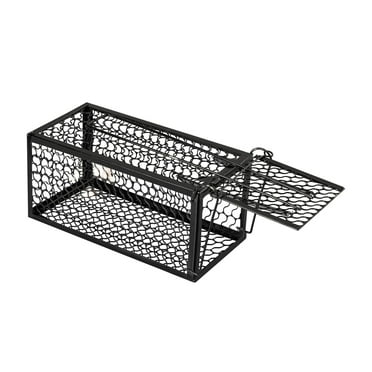 Humane Rat Trap Chipmunk Rodent Trap Mouse Trap Squirrel Trap Small Live Animal Trap Mouse Voles Hamsters Live Cage Rat Mouse Cage Trap for Mice Easy to Catch and Release