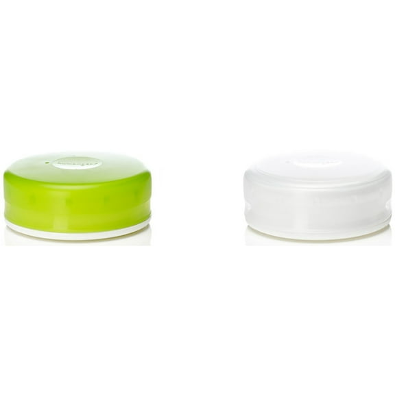 Humangear 340509 Large Gotubb Containers, Clear & Green - Pack of 2
