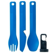 Humangear GoBites BIO Knife,Fork,Spoon Set - Blue