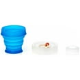 thumbnail image 1 of Humangear GoCup 8 oz. Collapsible Travel Cup - Blue, 1 of 5
