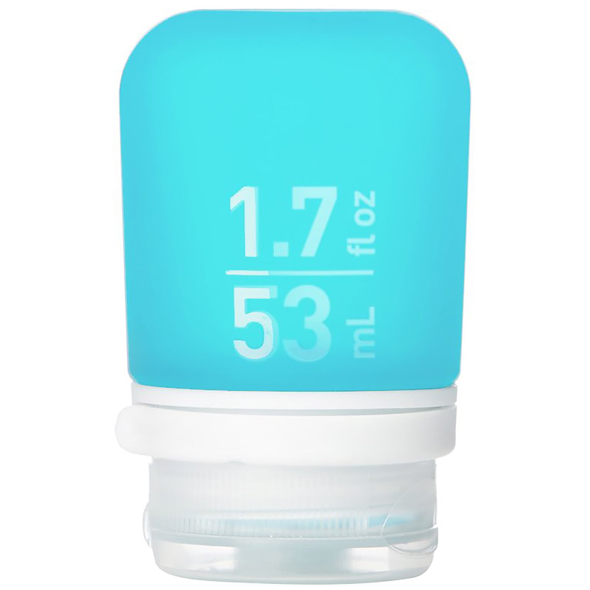 Humangear GoToob+ Soft Silicone Travel Bottle - Small - Aqua - Walmart.com