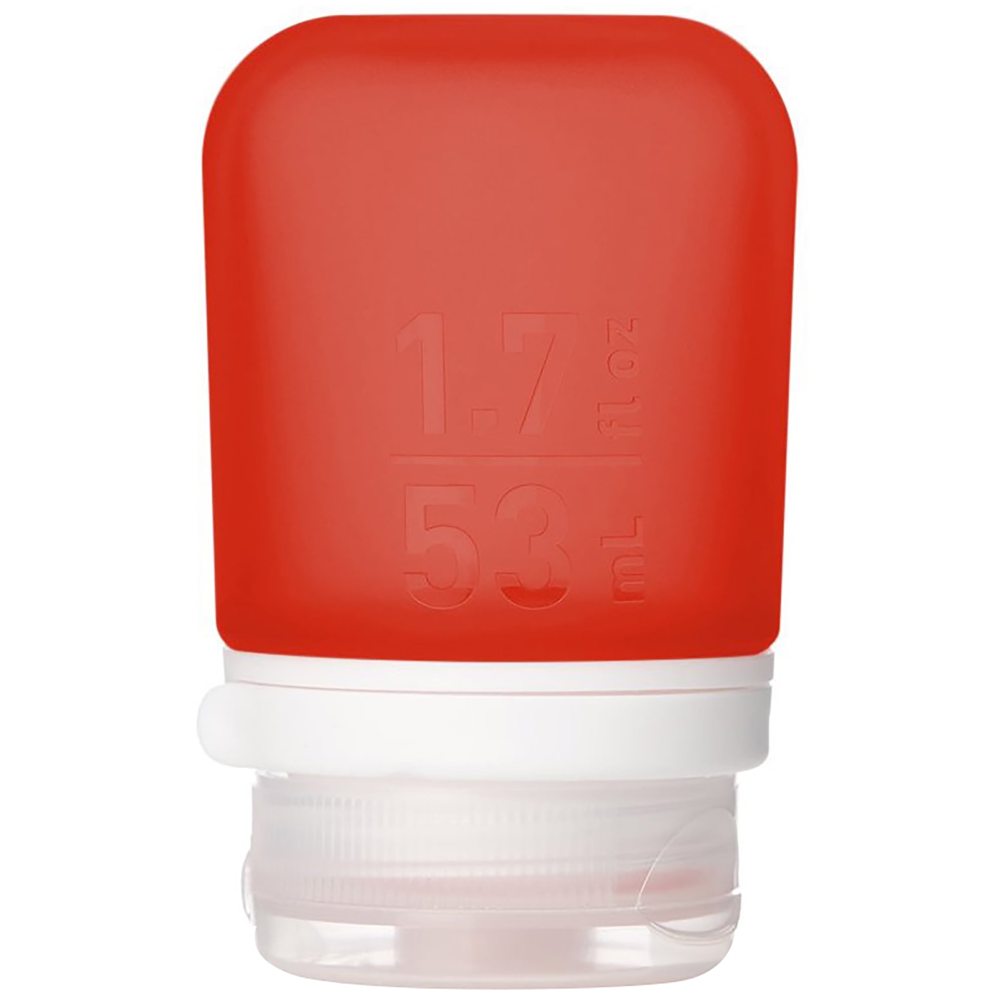 Humangear GoToob+ Soft Silicone Travel Bottle - Small - Red - Walmart.com