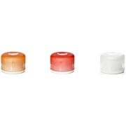 Humangear GoTubb, 3-Pack, Small (0.4oz), Clear/Orange/Red