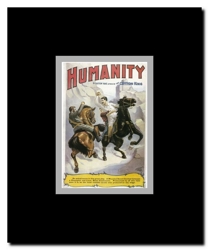 Humanity (Broadway) Framed Movie Poster