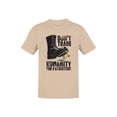 thumbnail image 1 of Humanity Over Patriotism Message Men's T-shirt, 1 of 3