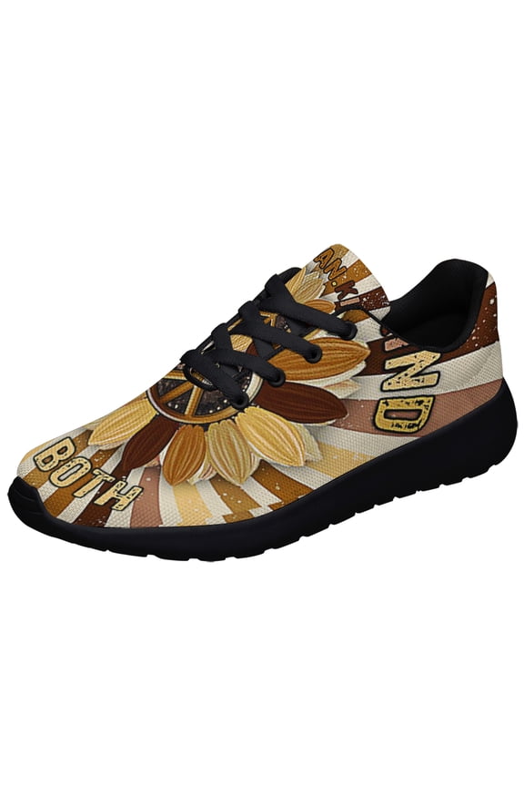 Humankind Be Both Hippie Shoes Sneakers Black Size 7
