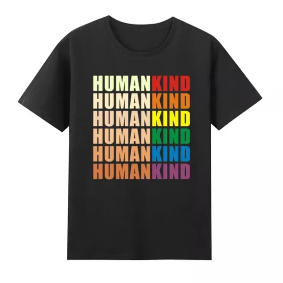 Humankind Black Rainbow T-Shirt