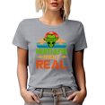 thumbnail image 1 of Humans Aren't Real, Alien Joke, Heather Grey T-Shirt, XL, 1 of 5