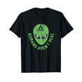 thumbnail image 1 of Humans Aren't Real Scarry Three Eye Alien Funny Gift T-Shirt, 1 of 5