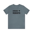 thumbnail image 1 of Humans ❤ Robots   - Tee Shirt, 1 of 12