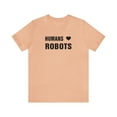 thumbnail image 1 of Humans ❤ Robots   - Tee Shirt, 1 of 12