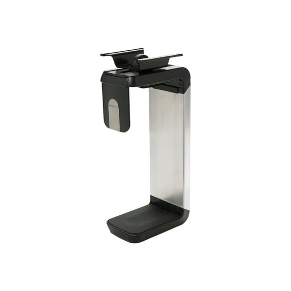 Humanscale Cpu Holder In In Brushed Aluminium Or Black - Steel, Aluminum, Polypropylene
