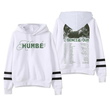 Humbe Esencia Tour 2025 Merch Hoodie unisex fashion long sleeved streetwear hooded sweatshirt
