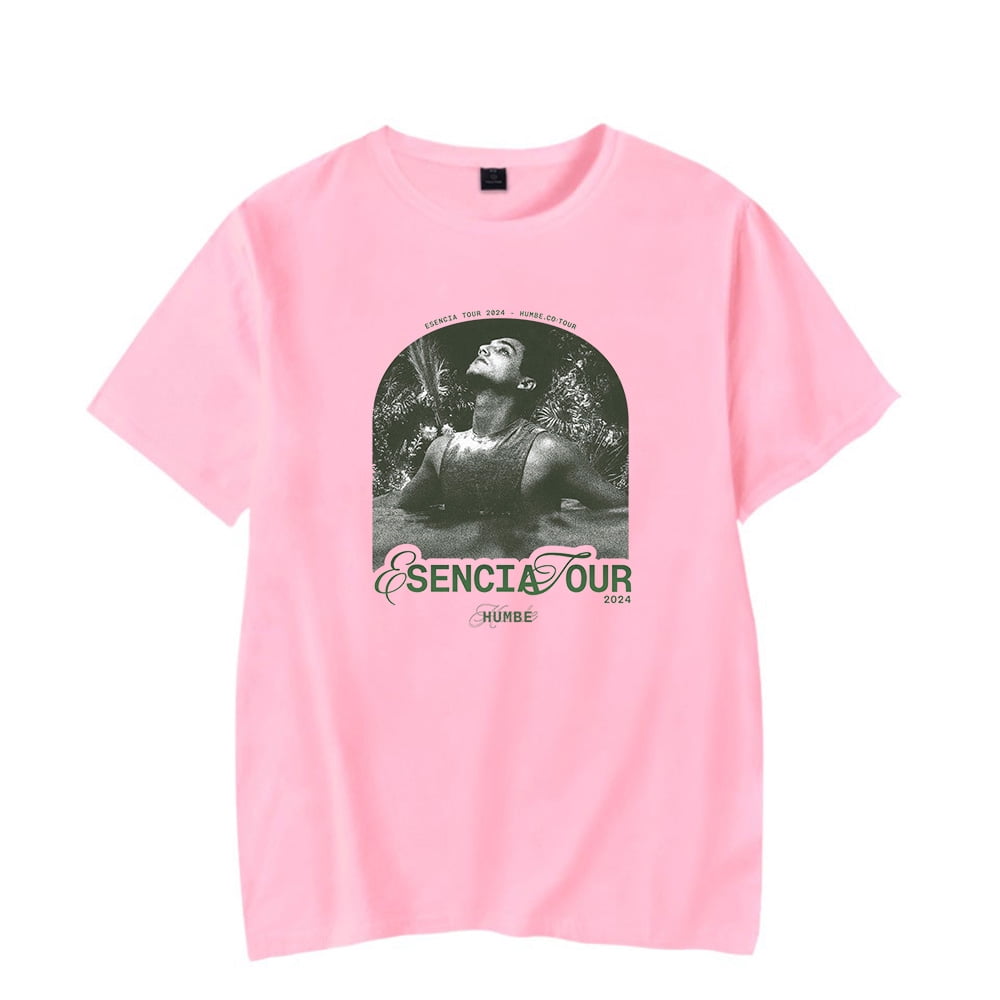 Merch Humbe Humbe T-shirt ESENCIA Tour 2024 Merch Women Men Singer Casual Print ...