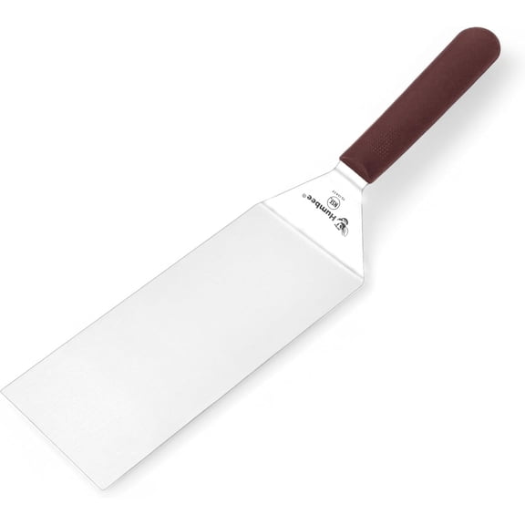 Humbee 8" x 3" Square Edge Turner, Dishwasher Safe NSF, Shovel Brown