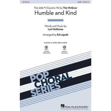 Humble And Kind Showtrax Cd Pop Choral Series